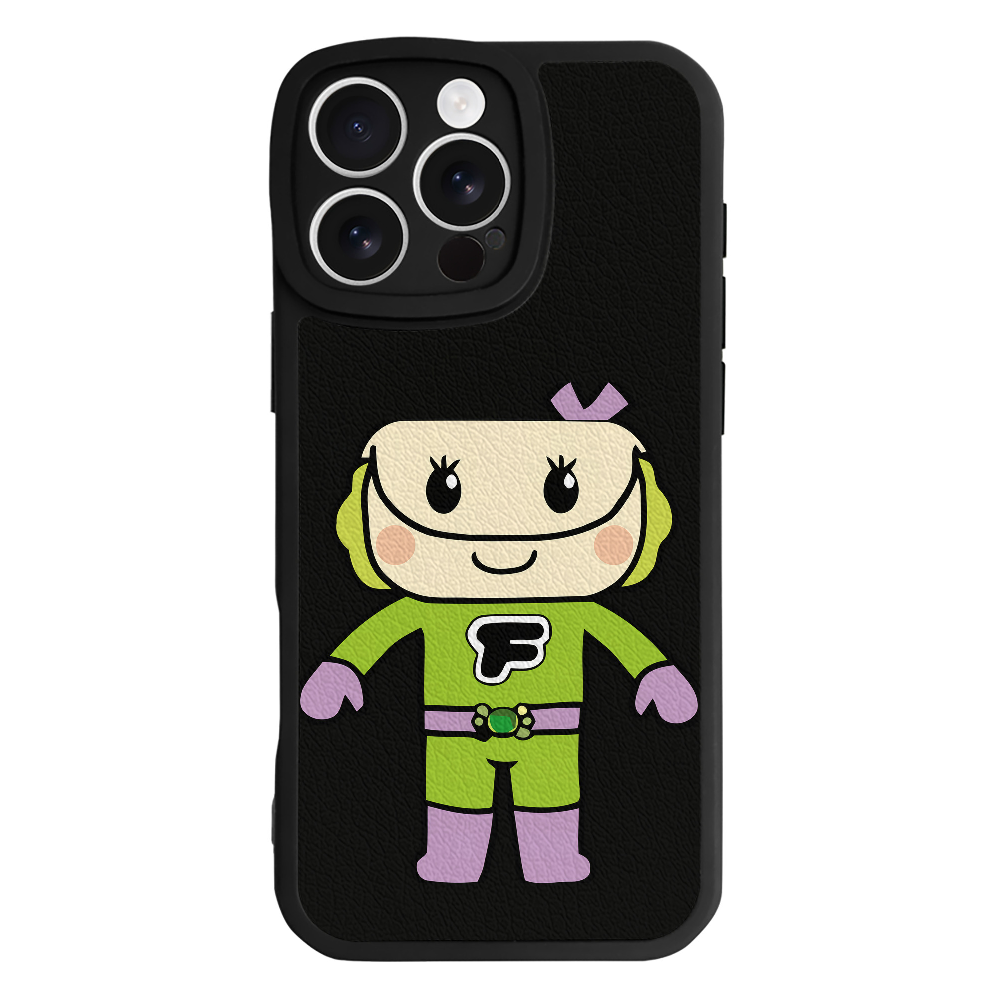 （画像用） アンパンマン Anpanman 【iPhone 16シリーズ対応】シリコンスマホケース（レザー調） 材質：シリコン